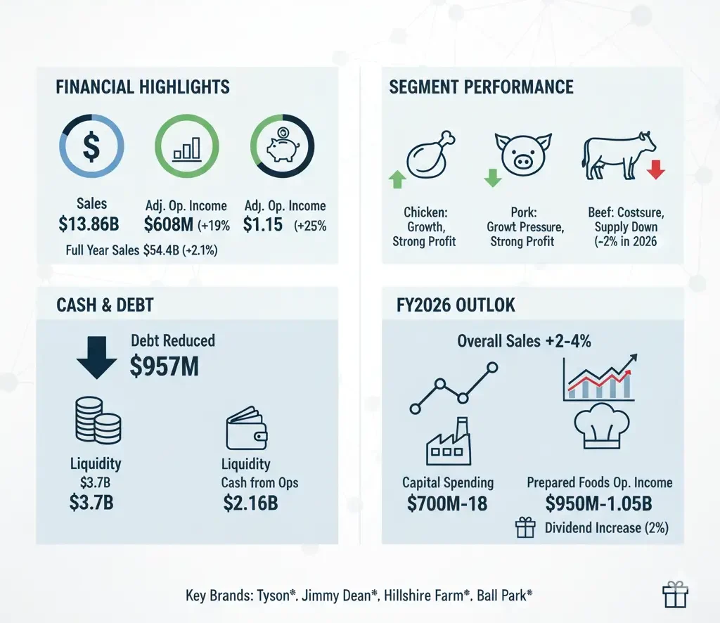 Tyson Foods Q4 2025 Results