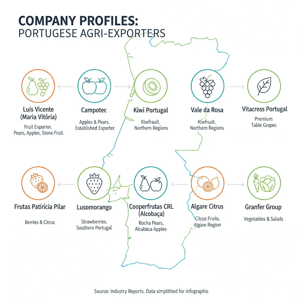 Fresh Produce Exporters in Portugal 