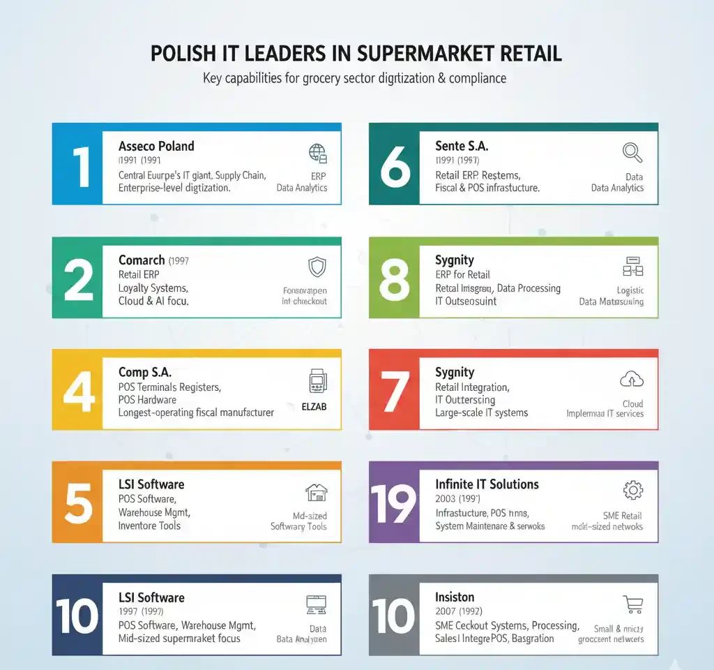 Retail Technology Companies in Poland Retail Technology Companies in Poland